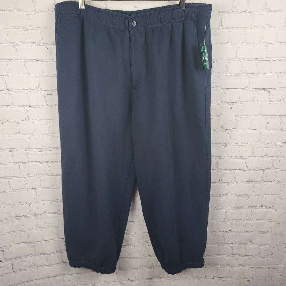 L.L.Bean  Athletic Sweat Pant. M XXL. Navy.